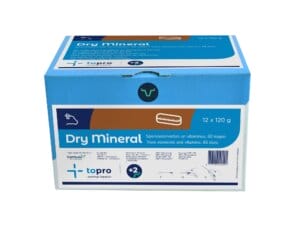 Topro Dry Mineral Bolus – Mineral- und Vitamingabe für trockenstehende Kühe zur Unterstützung von Kalbung und Fruchtbarkeit.